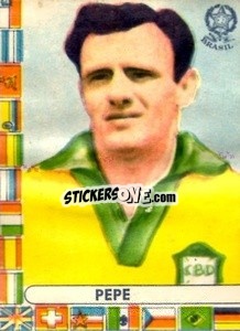 Sticker Pepe - Futebol Mundial 1962
 - VECCHI
