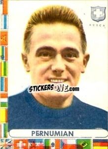 Sticker Pernumian - Futebol Mundial 1962
 n. 208 - VECCHI