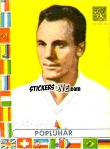 Sticker Popluhar - Futebol Mundial 1962
 n. 228 - VECCHI