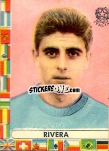 Sticker Rivera - Futebol Mundial 1962
 n. 161 - VECCHI
