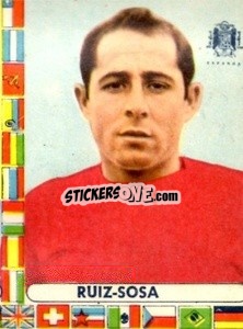 Sticker Ruiz-Rosa - Futebol Mundial 1962
 n. 109 - VECCHI