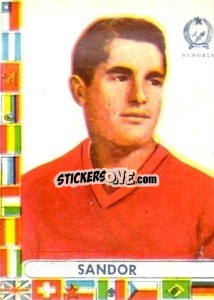 Sticker Sandor - Futebol Mundial 1962
 - VECCHI