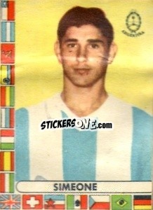 Figurina Simeone - Futebol Mundial 1962
 n. 44 - VECCHI