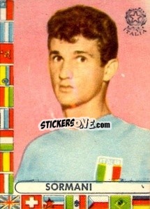 Sticker Sormani - Futebol Mundial 1962
 - VECCHI
