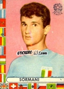 Sticker Sormani - Futebol Mundial 1962
 n. 163 - VECCHI