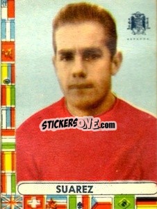 Sticker Suarez - Futebol Mundial 1962
 - VECCHI