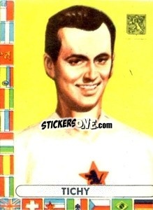 Sticker Tichy - Futebol Mundial 1962
 n. 227 - VECCHI