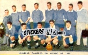 Figurina Uruguai, Campeao Do Mundo De 1930 - Futebol Mundial 1962
 - VECCHI