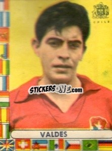 Sticker Valdes - Futebol Mundial 1962
 - VECCHI