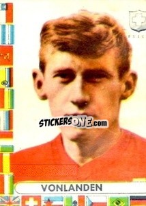 Sticker Vonlanden - Futebol Mundial 1962
 - VECCHI