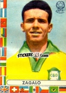 Sticker Zagalo - Futebol Mundial 1962
 n. 22 - VECCHI