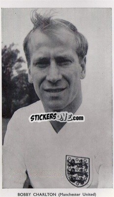 Sticker Bobby Charlton - World Cup Football Stars 1962
 - Quaker Oats
