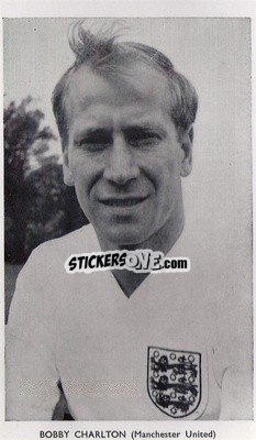 Sticker Bobby Charlton - World Cup Football Stars 1962
 n. 3 - Quaker Oats
