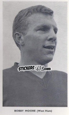 Sticker Bobby Moore - World Cup Football Stars 1962
 n. 14 - Quaker Oats
