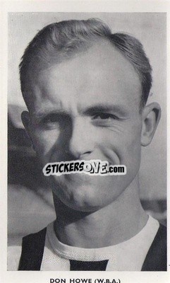 Sticker Don Howe - World Cup Football Stars 1962
 n. 12 - Quaker Oats
