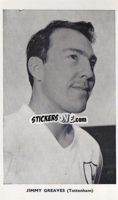Sticker Jimmy Greaves - World Cup Football Stars 1962
 n. 8 - Quaker Oats
