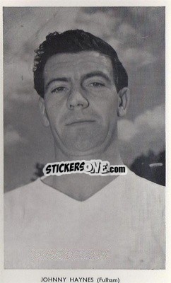 Sticker Johnny Haynes - World Cup Football Stars 1962
 n. 9 - Quaker Oats
