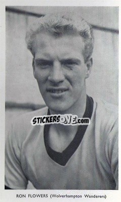 Figurina Ron Flowers - World Cup Football Stars 1962
 n. 7 - Quaker Oats
