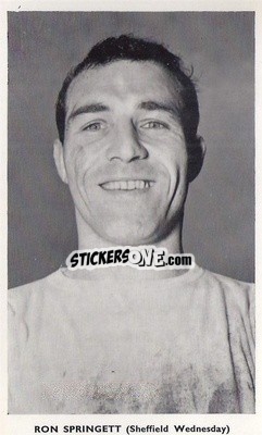 Figurina Ron Springett - World Cup Football Stars 1962
 n. 18 - Quaker Oats
