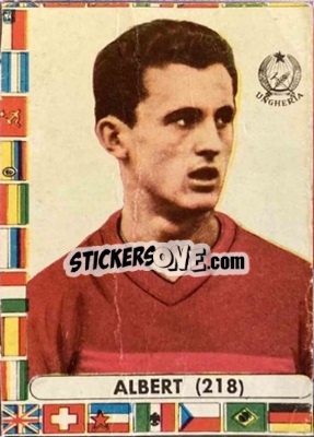 Sticker Albert - Calcio Mondiale 1962
 n. 218 - Lampo