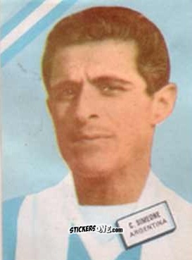 Figurina A. Raúl - Campeonato Mundial de Futbol 1962
 n. 125 - DISGRA