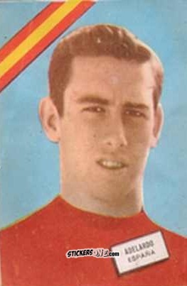 Figurina Adelardo - Campeonato Mundial de Futbol 1962
 n. 27 - DISGRA