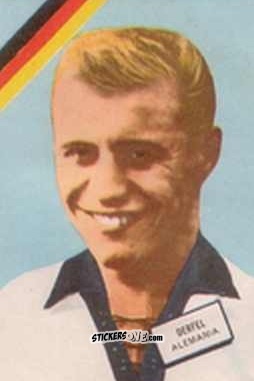 Figurina Derfel - Campeonato Mundial de Futbol 1962
 n. 170 - DISGRA