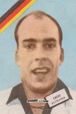 Sticker Ewert - Campeonato Mundial de Futbol 1962
 n. 183 - DISGRA