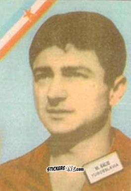 Figurina Galic - Campeonato Mundial de Futbol 1962
 n. 205 - DISGRA