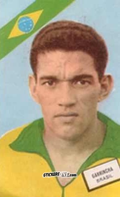 Cromo Garrincha - Campeonato Mundial de Futbol 1962
 n. 107 - DISGRA