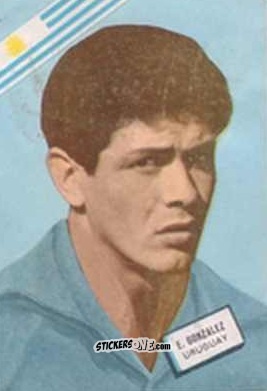 Cromo González - Campeonato Mundial de Futbol 1962
 n. 163 - DISGRA