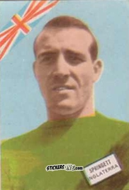 Sticker Springett - Campeonato Mundial de Futbol 1962
 n. 32 - DISGRA