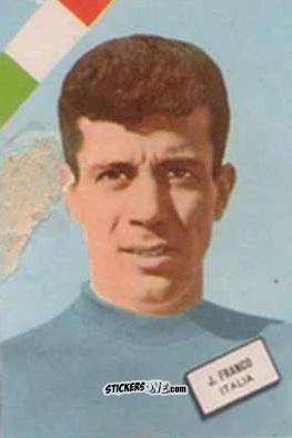 Figurina J. Franco - Campeonato Mundial de Futbol 1962
 n. 78 - DISGRA