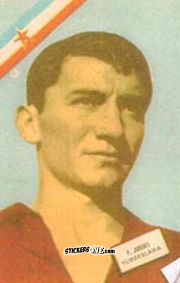 Figurina Jusufi - Campeonato Mundial de Futbol 1962
 n. 190 - DISGRA