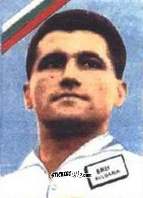 Sticker Kolev - Campeonato Mundial de Futbol 1962
 n. 310 - DISGRA