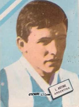 Cromo L. Artime - Campeonato Mundial de Futbol 1962
 n. 119 - DISGRA