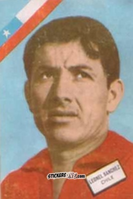 Cromo Leonel Sánchez - Campeonato Mundial de Futbol 1962
 n. 57 - DISGRA