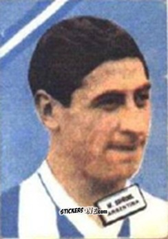 Sticker M. Griguol - Campeonato Mundial de Futbol 1962
 n. 129 - DISGRA