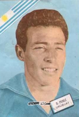 Cromo Pérez - Campeonato Mundial de Futbol 1962
 n. 160 - DISGRA