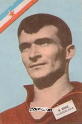 Figurina Soskic - Campeonato Mundial de Futbol 1962
 n. 192 - DISGRA