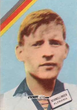 Cromo Schnellinger - Campeonato Mundial de Futbol 1962
 n. 187 - DISGRA
