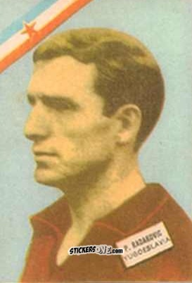 Figurina Radakovic - Campeonato Mundial de Futbol 1962
 n. 191 - DISGRA