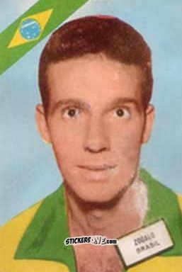 Cromo Zagalo - Campeonato Mundial de Futbol 1962
 n. 98 - DISGRA