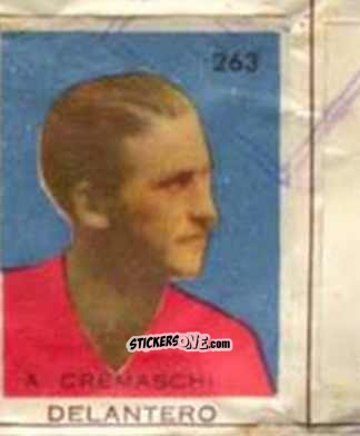Cromo A. Cremaschi - Campeonato Mundial de Futbol 1962
 n. 263 - Caramelos