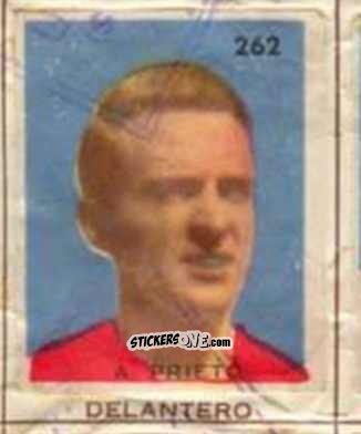Figurina A. Prieto - Campeonato Mundial de Futbol 1962
 n. 262 - Caramelos