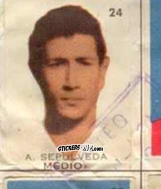 Figurina A. Sepulveda - Campeonato Mundial de Futbol 1962
 n. 24 - Caramelos