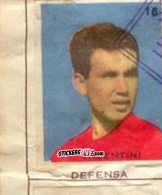 Figurina A. Valentini - Campeonato Mundial de Futbol 1962
 n. 18 - Caramelos