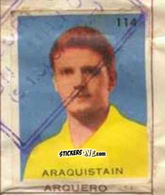 Figurina Araquistan - Campeonato Mundial de Futbol 1962
 n. 114 - Caramelos