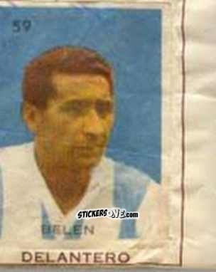 Figurina Belen - Campeonato Mundial de Futbol 1962
 n. 59 - Caramelos