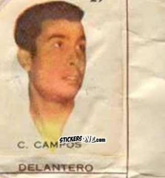 Figurina C. Campos - Campeonato Mundial de Futbol 1962
 n. 29 - Caramelos